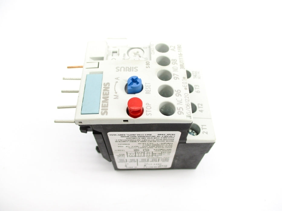 SIEMENS 3RU1116-1FB0 600VAC 3.5-5.0A NSMP
