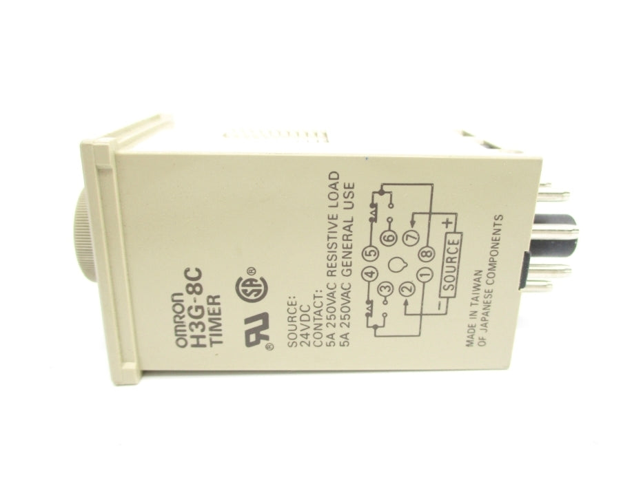 OMRON H3G-8C 10S 24VDC 5A NSMP