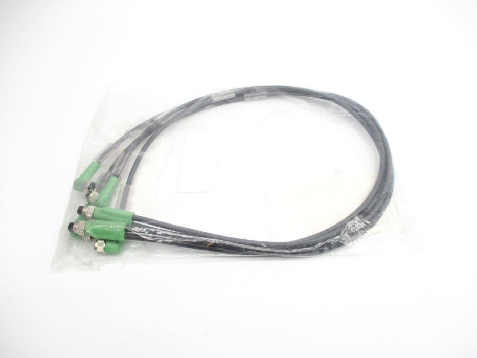 PHOENIX CONTACT SAC-3P-M8Y/2X0,6-PUR/M8FR 1458716 (PKG OF 2) NSMP