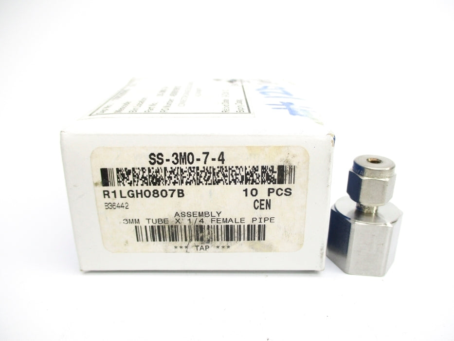 SWAGELOK SS-3M0-7-4 (PKG OF 10) NSMP