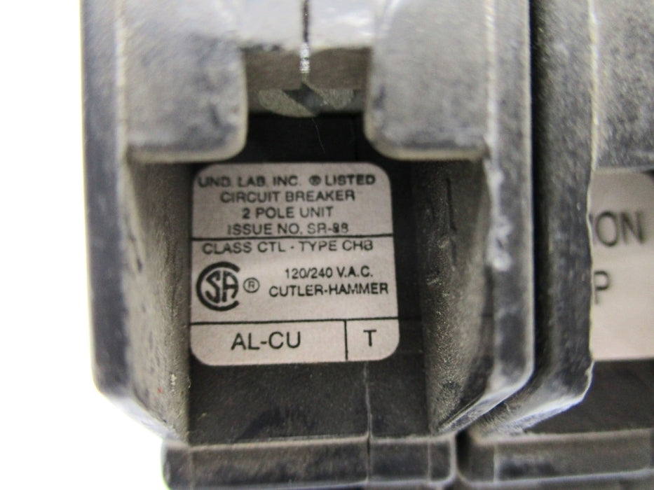 CUTLER HAMMER CHB250 50A 120/240VAC UNMP