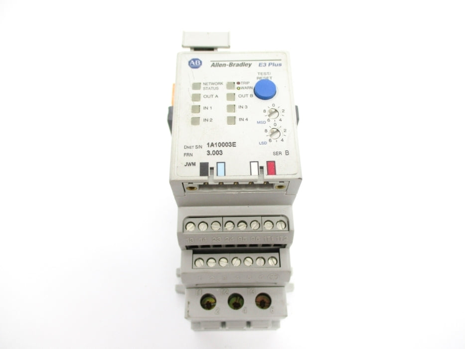 ALLEN BRADLEY 592-EC2CC SER. B 5-25A F/W 3.003 UNMP