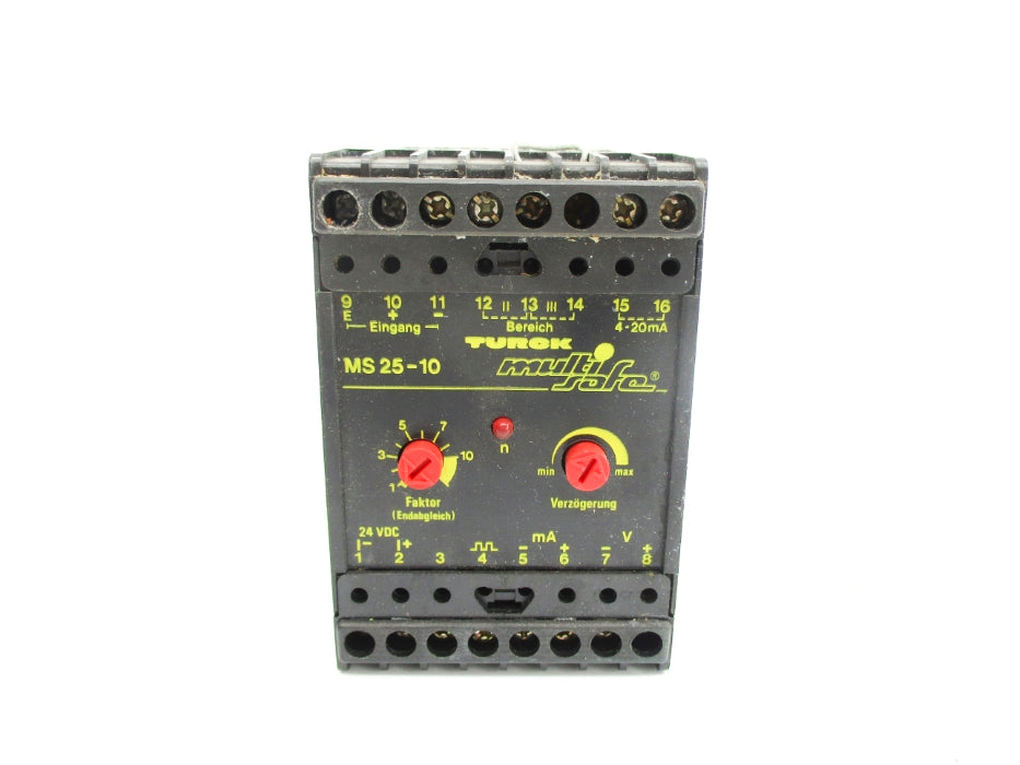 TURCK MS25-10 24VDC UNMP