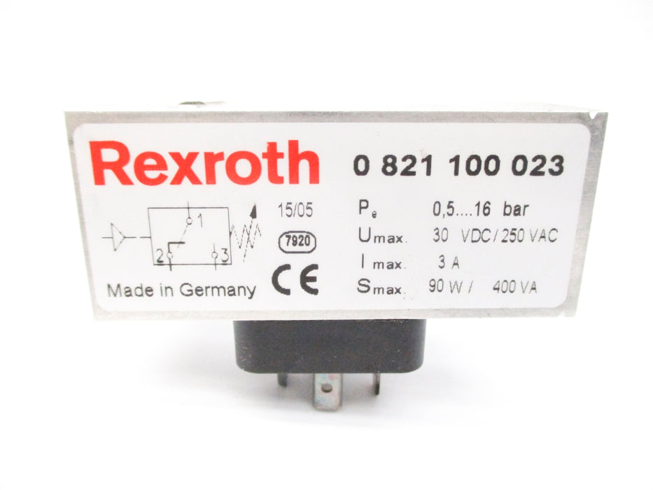 REXROTH 0821100023 250VAC 3A NSMP