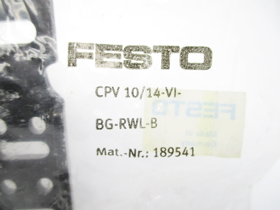 FESTO CPV10/14-VI-BG-RWL-B 189541 NSMP