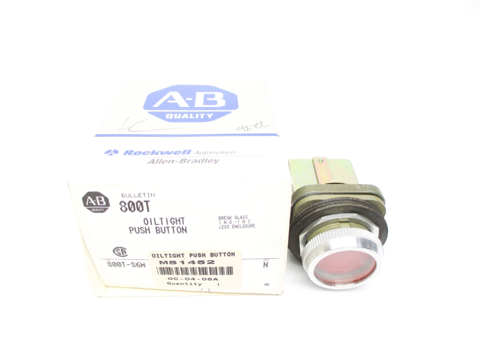ALLEN BRADLEY 800T-S6M SER. N (GY/BL) NSMP