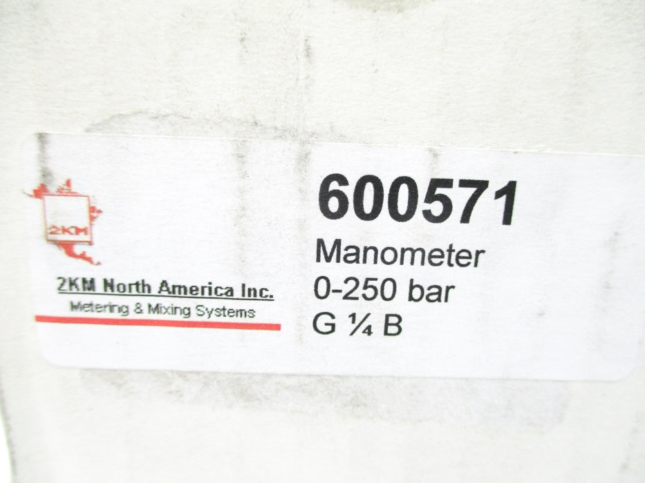 2KM NORTH AMERICA 600571 0-250BAR NSMP