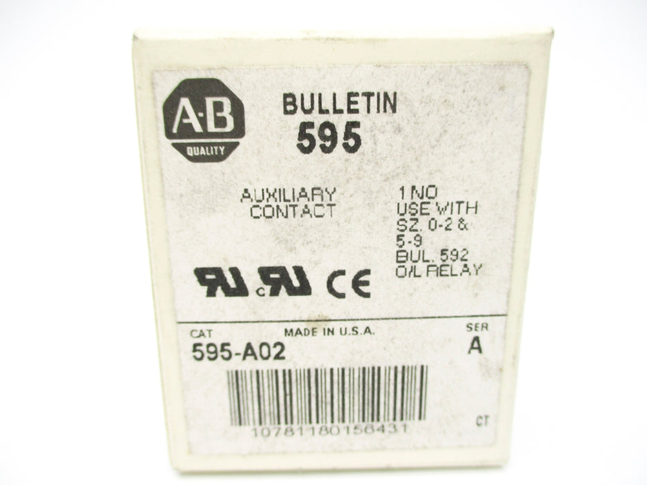 INDUSTRIAL SPARE PART 595-A02 SER. A (WH) NSMP