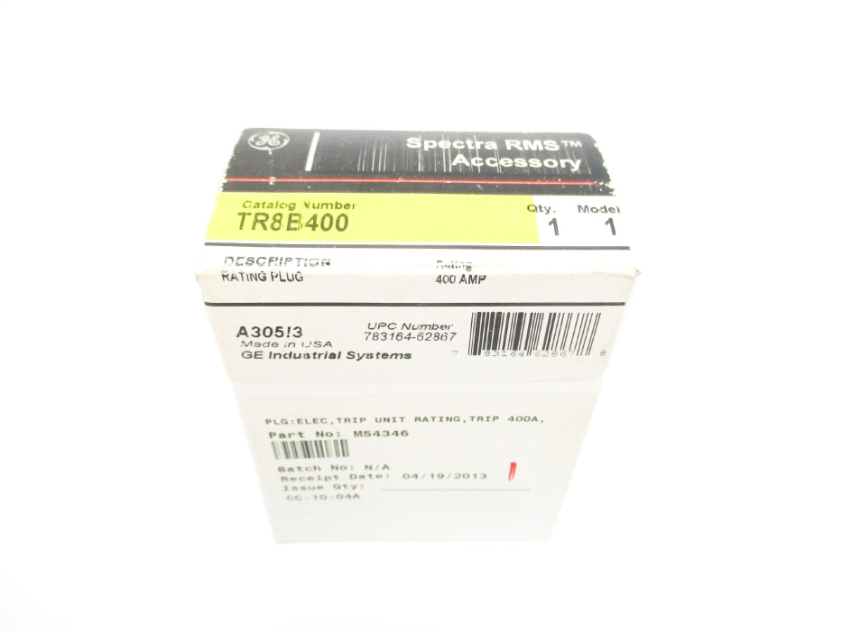 GENERAL ELECTRIC TR8B400 NSFS