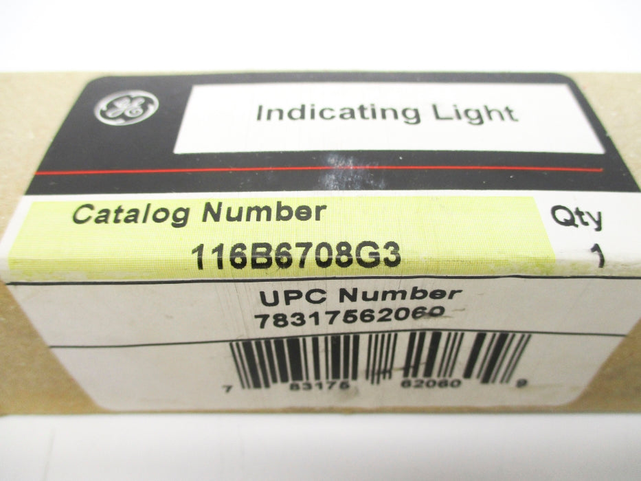 GENERAL ELECTRIC 116B6708G3 (RED) NSMP