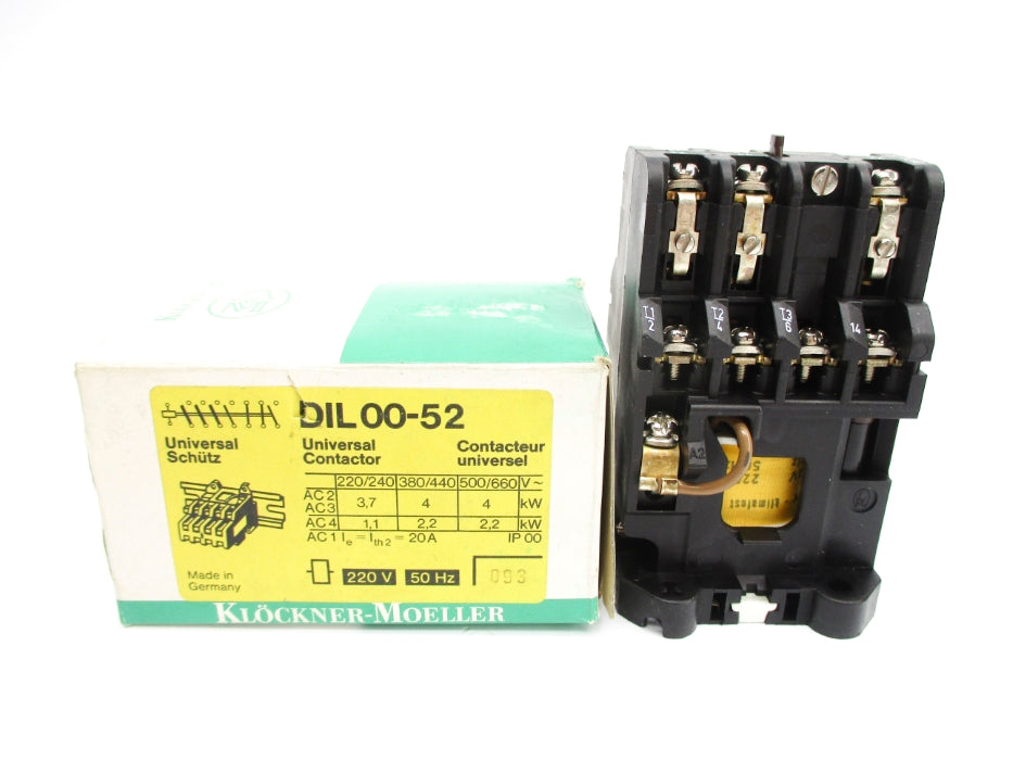 KLOCKNER MOELLER DIL00-52 220V NSMP