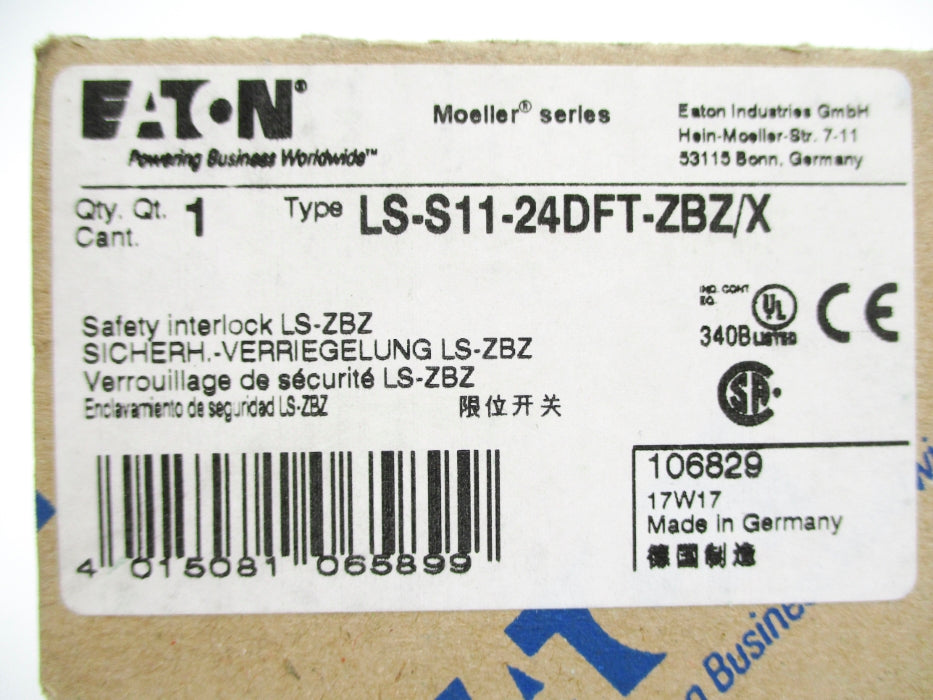 EATON LS-S11-24DFT-ZBZ/X 230V 6A NSMP
