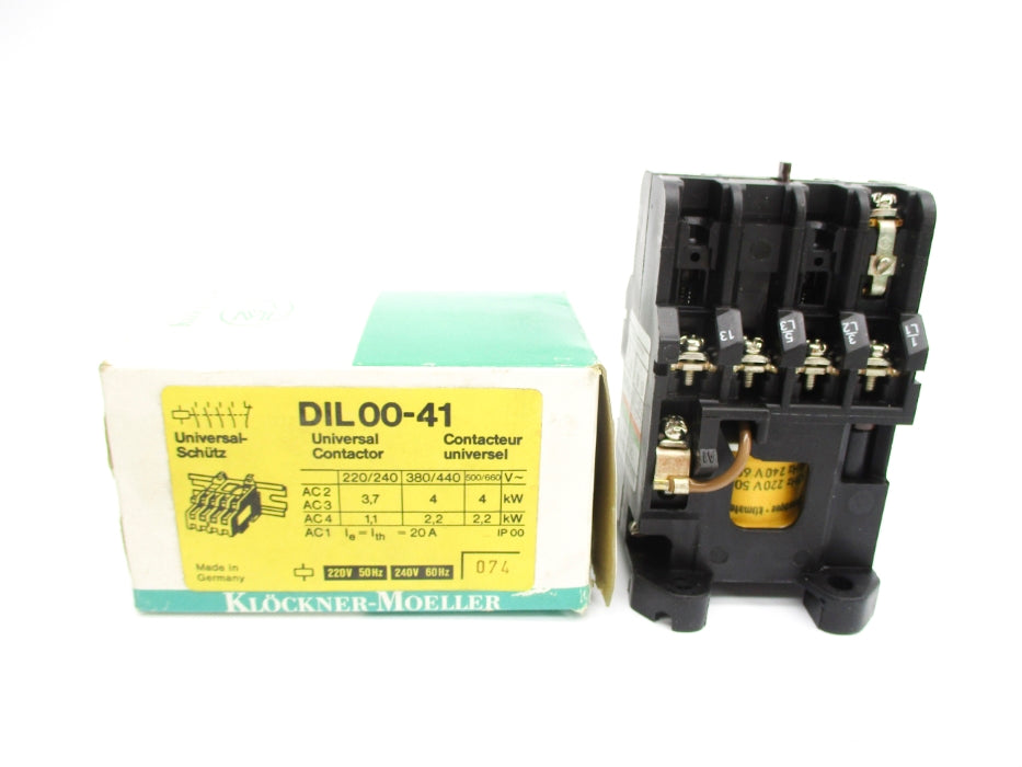 KLOCKNER MOELLER DIL00-41 220/240V NSMP