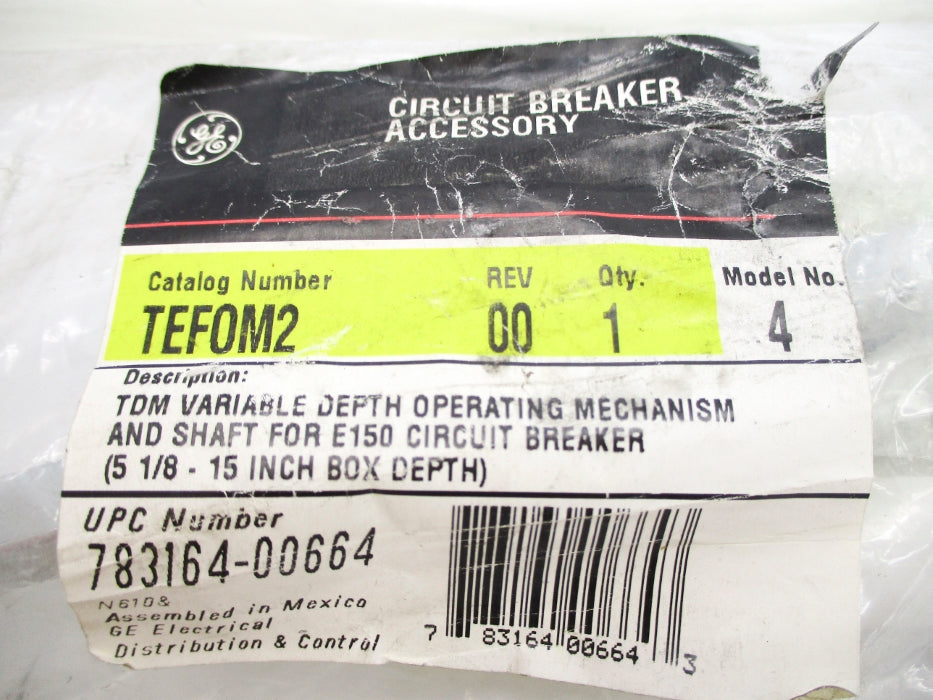 GENERAL ELECTRIC TEF0M2 NSMP