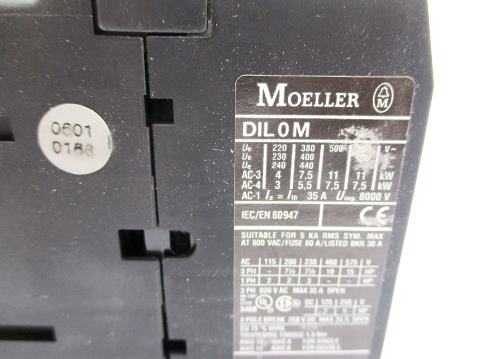 KLOCKNER MOELLER DIL0M 24V 35A NSNP