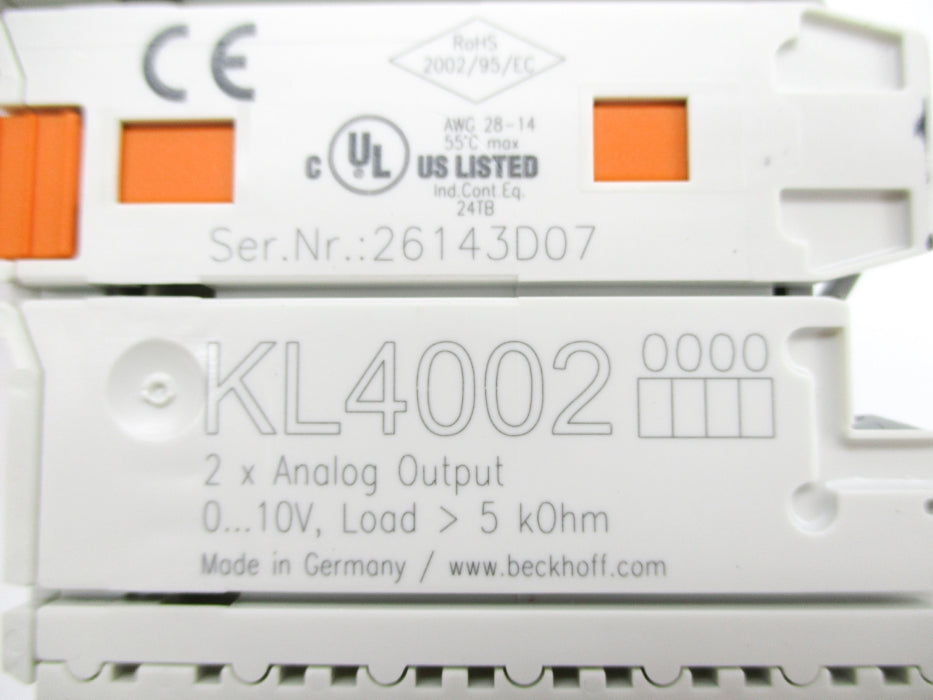 BECKHOFF KL4002 NSNP