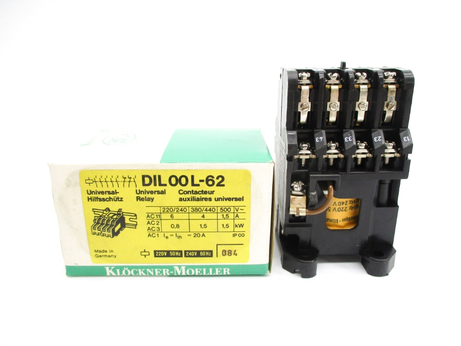 KLOCKNER MOELLER DIL00L-62 220/240V NSMP