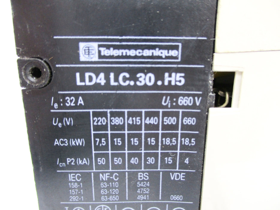 TELEMECANIQUE LD4LC.30.H5 LB1-LC03M07 UNMP