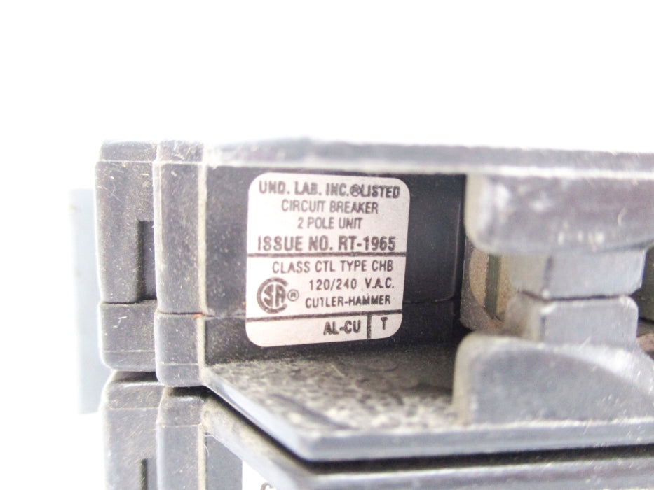 CUTLER HAMMER CHB250 50A 120/240VAC UNMP
