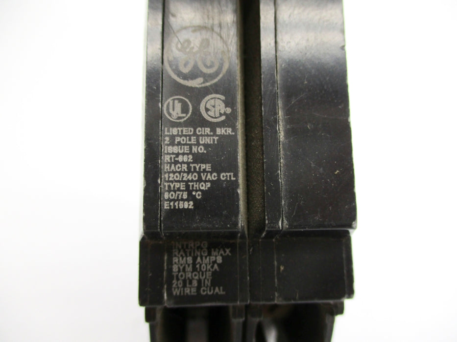 GENERAL ELECTRIC THQP220 20A 120/240VAC UNMP
