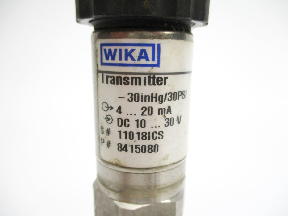 WIKA 8415080 -30INHG/30PSI UNMP