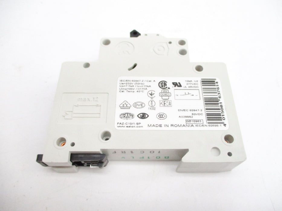 EATON FAZ-C10/1 10A 277VAC NSNP