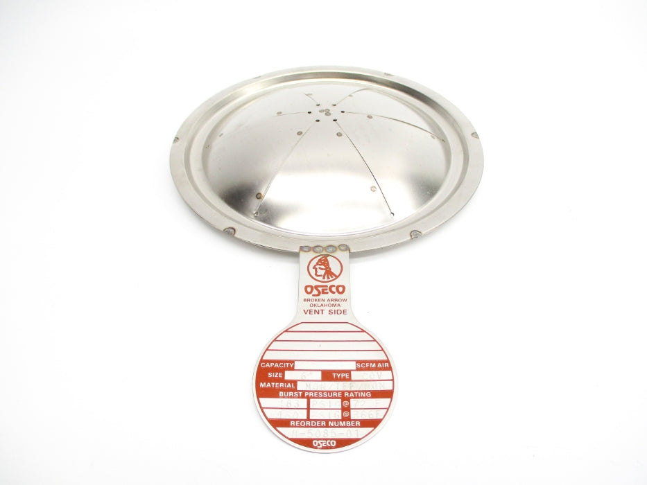 OSECO M-5085-01 6-COV-MON/TEF/MON 183PSIG 72F 160PSIG 366F NSNP