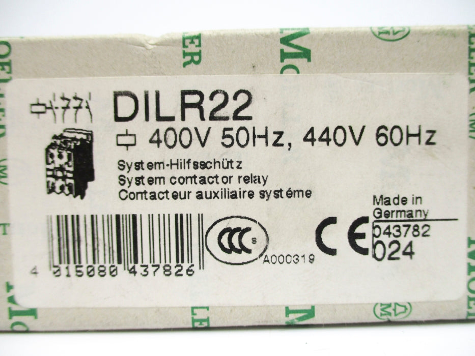 KLOCKNER MOELLER DILR22 400/440V NSMP