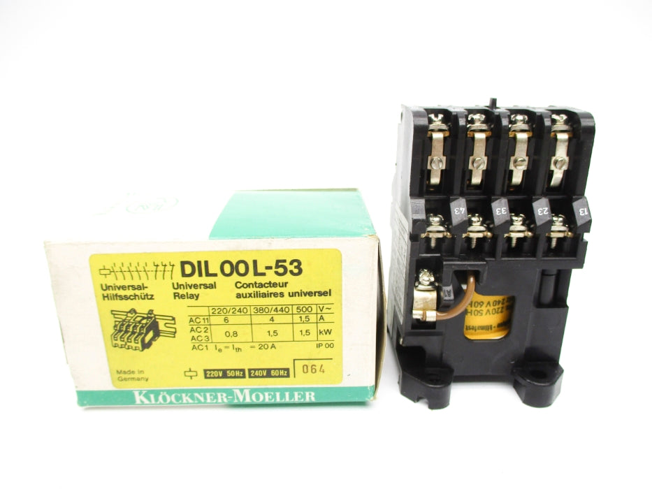 KLOCKNER MOELLER DIL00L-53 220/240V NSMP