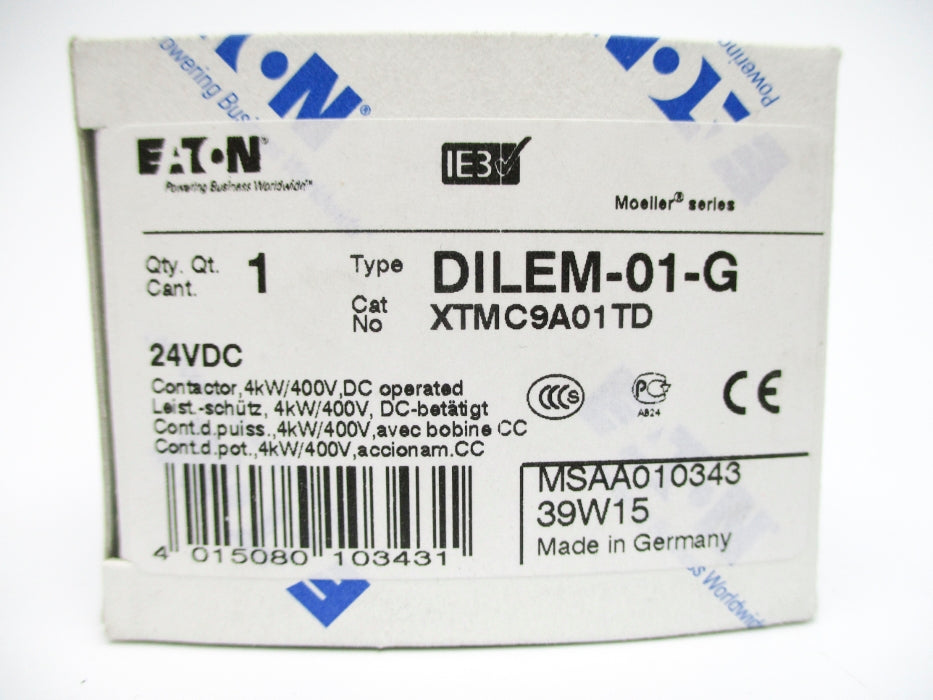 EATON DILEM-01-G XTMC9A01TD 24VDC NSMP