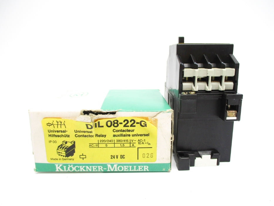 KLOCKNER MOELLER DIL08-22-G 24VDC NSMP