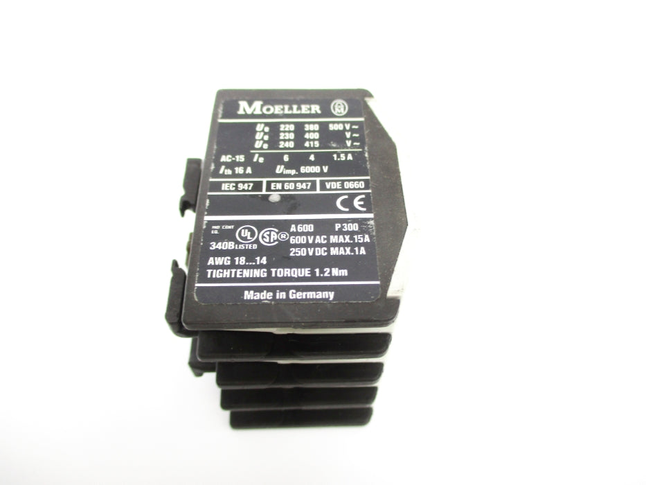 KLOCKNER MOELLER 22DIL 600VAC 15A NSNP