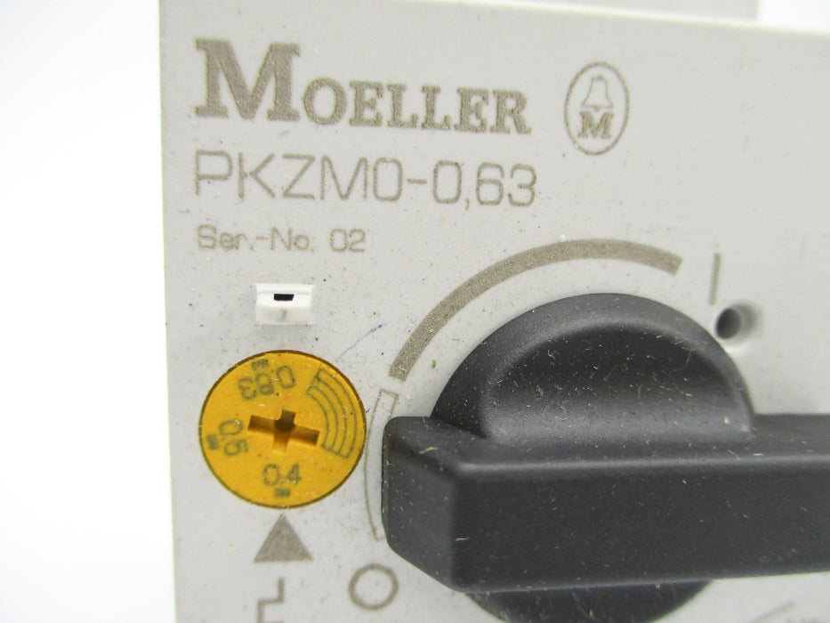 KLOCKNER MOELLER PKZM0-0.63 0.4-0.63A NSNP