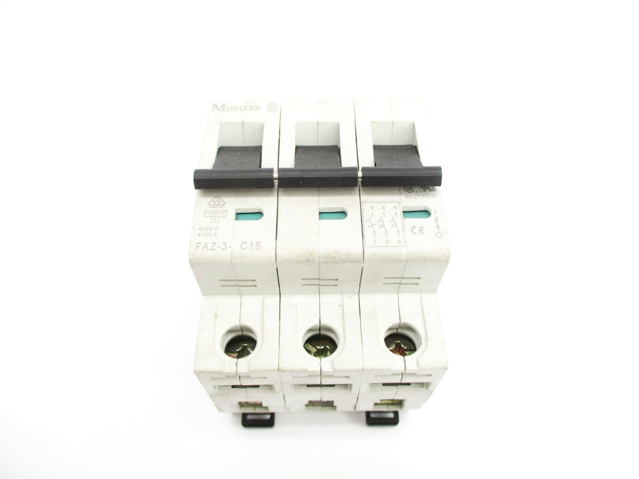 KLOCKNER MOELLER FAZ-3-C16 16A 400/415VAC NSNP