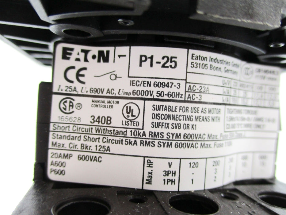 EATON P1-25 NSNP