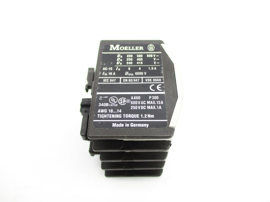 KLOCKNER MOELLER DILM150-XHI22 600V 15A NSNP