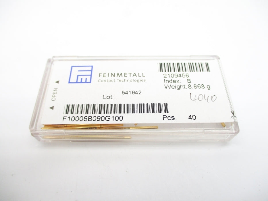 FEINMETALL F10006B090G100 (PKG OF 40) NSFS