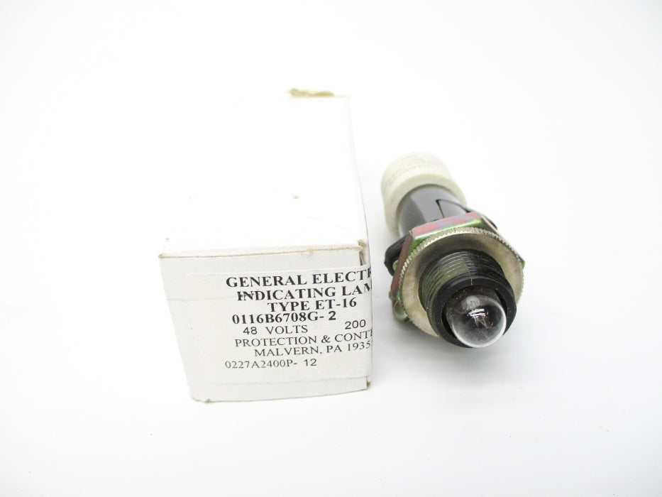 GENERAL ELECTRIC 0116B6708G-2 ET-16 48V NSMP