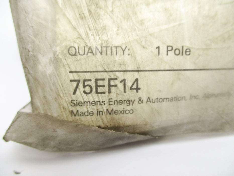 SIEMENS 75EF14 SER. A NSMP