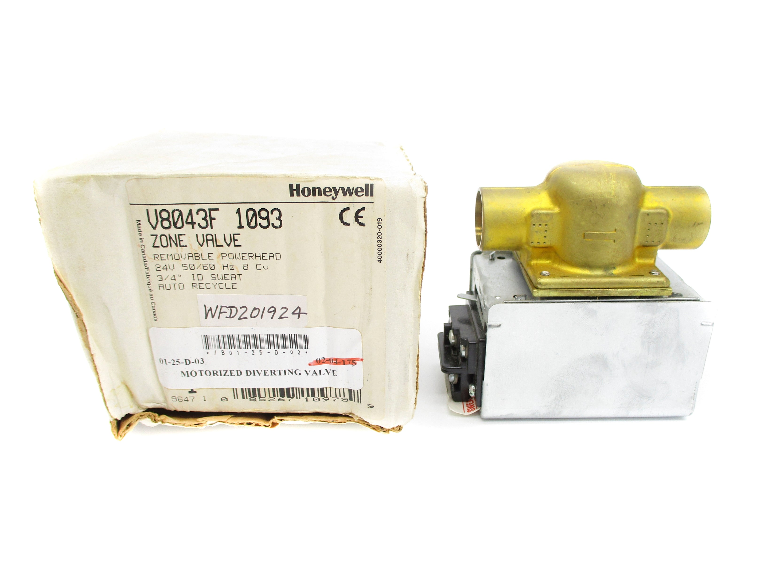 HONEYWELL V8043F1093 24V NSMP