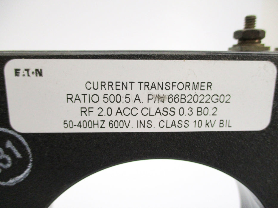 EATON 66B2022G02 8SHT-501 10KV NSNP