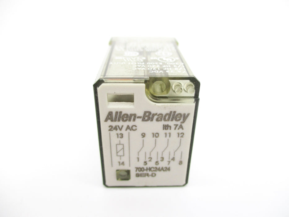 ALLEN BRADLEY 700-HC24A24 SER. D 24VAC 7A NSNP
