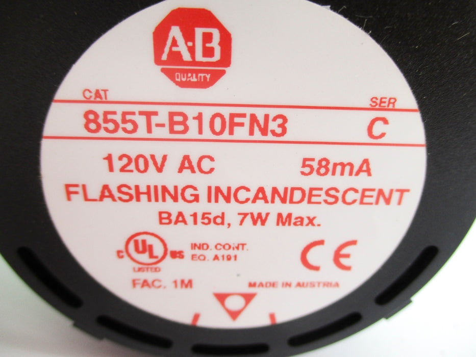 INDUSTRIAL SPARE PART 855T-B10FN3 SER. C (NO BULB) NSNP
