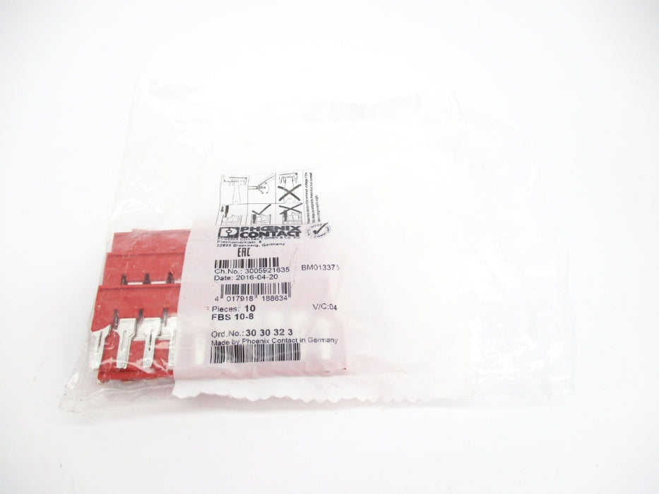PHOENIX CONTACT FBS10-8 3030323 (PKG OF 10) NSMP