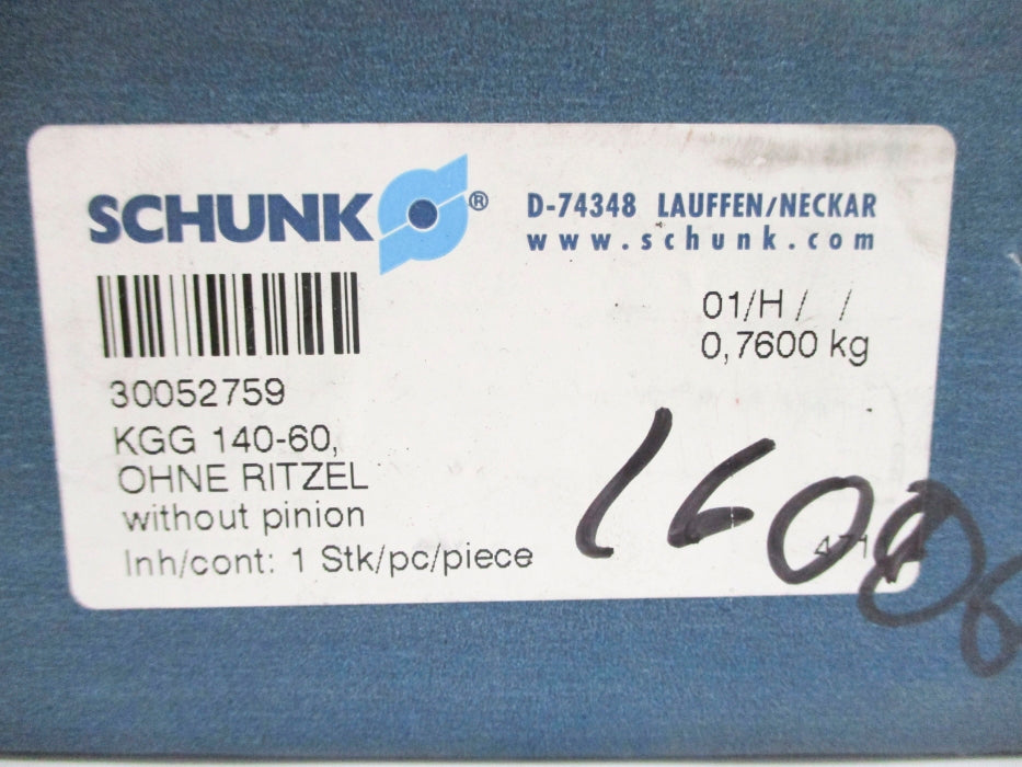 SCHUNK KGG140-60 30052759 NSMP