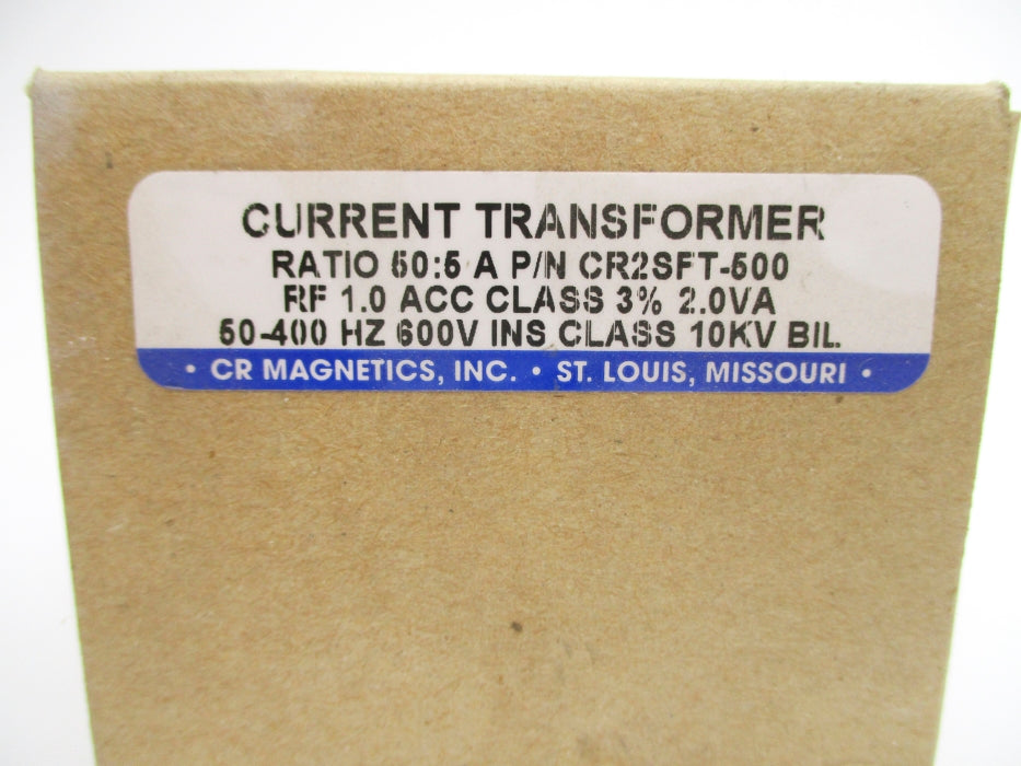 CR MAGNETICS CR2SFT-500 2.0VA NSMP