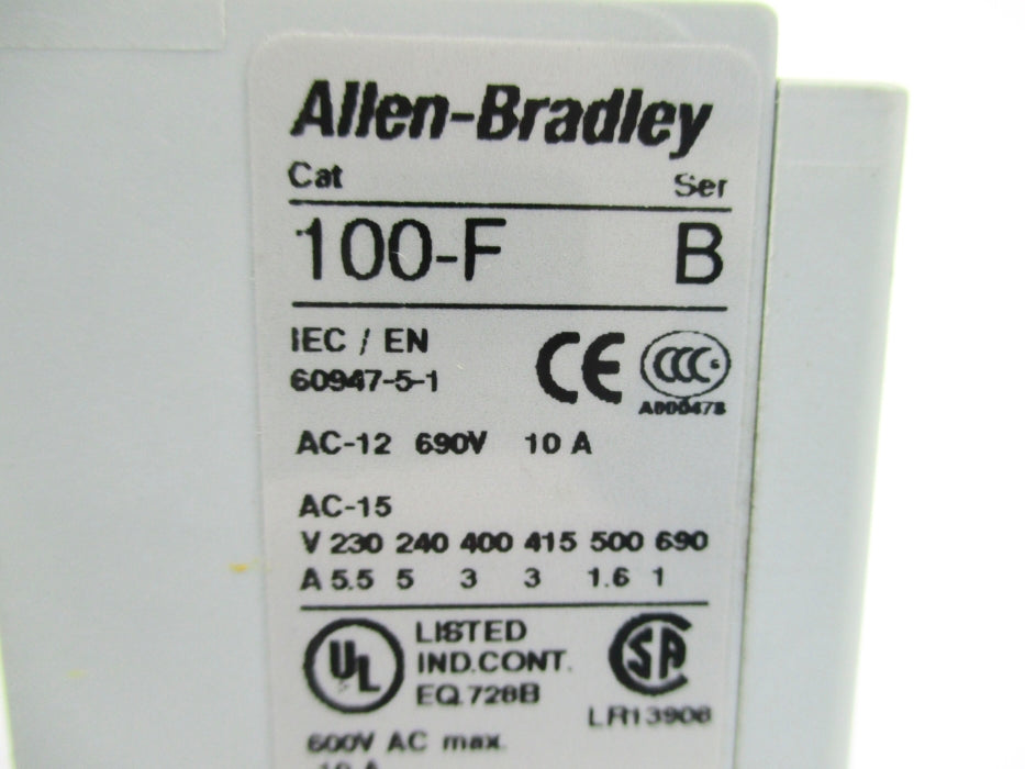 ALLEN BRADLEY 100-FC22 SER. B NSNP