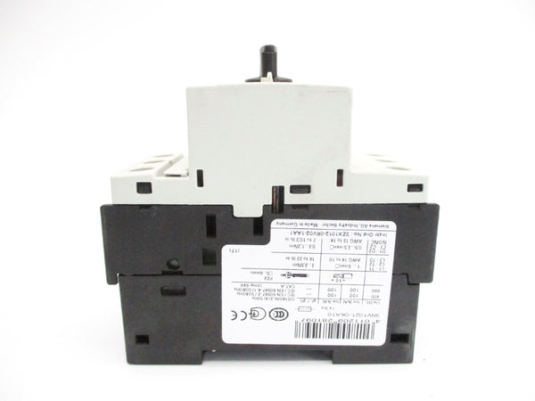 SIEMENS 3RV1021-0KA10 0.9-1.25A NSNP