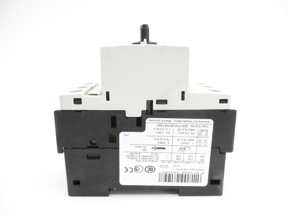 SIEMENS 3RV1021-0KA10 0.9-1.25A NSNP