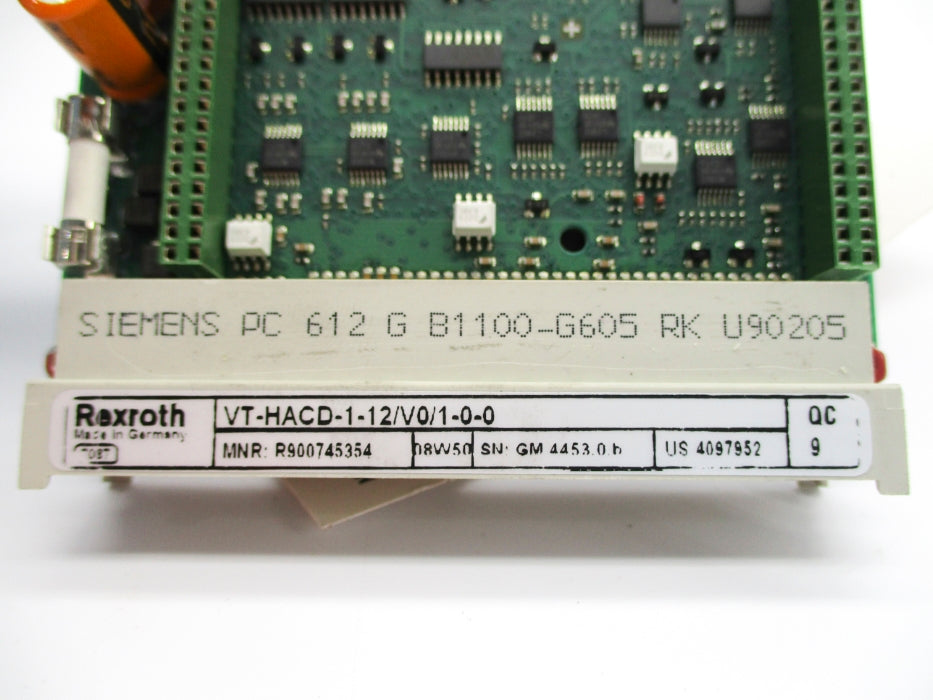 REXROTH R978018200 VT-HACD-1-12/V0/1-0-0 NSNP